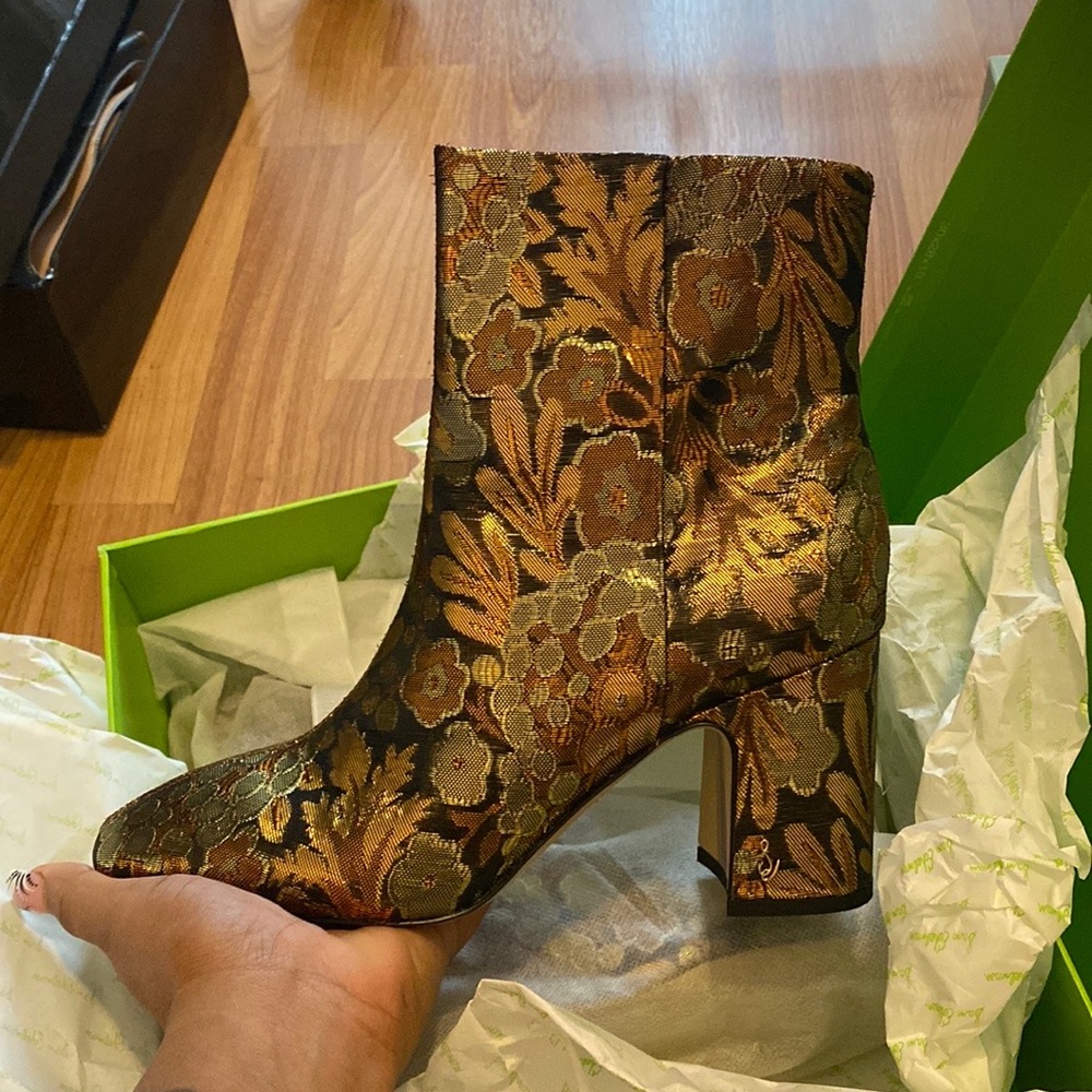 New Floral Booties
